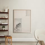 "Elossa II" - Art Print in Vintage Beige by jinseikou - In a Room