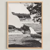 "Under the Lining II" - Art Print in Fluid by Sumak Studio - Framed