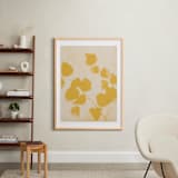 "Botanica 2" - Art Print in Amber by Kamala Nahas - In a Room