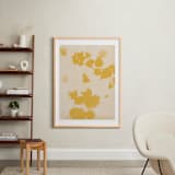 "Botanica 1" - Art Print in Amber by Kamala Nahas - In a Room