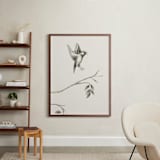 "Birds II" - Art Print in Sand by Teju Reval - In a Room