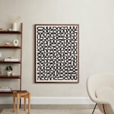 "Language" - Art Print in Graphite Stick by Emily Kariniemi - In a Room