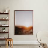 "Warm Summer Light" - Art Print in Burnt Orange by Tanya Val - In a Room