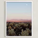 "Joshua Tree II" - Art Print in Desert by Jenna Gibson - Framed