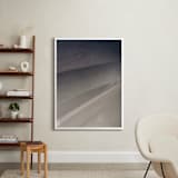 "Deep Shadow II" - Art Print in Grey Violet by David Michuki - In a Room