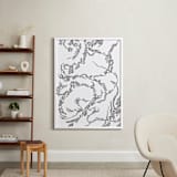 "Cloud Formations 2" - Art Print in Ink by Harrison Tenzer - In a Room