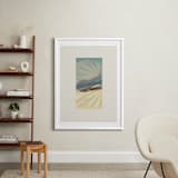 "It's a Beautiful Life II" - Art Print in Blue Sage by Shawna Urban - In a Room