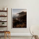 "Yerba Buena Rd" - Art Print in Pavement by Megan DiVita - In a Room