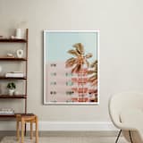 "Pastel Holidays" - Art Print in Peach Pearl by Rega - In a Room