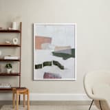 "Monuments 1" - Art Print in Desert Sunset by Jennifer Daily - In a Room