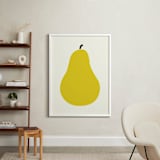 "Heirloom Pear" - Art Print in Danjou by Alexandra Stafford - In a Room