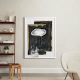 "Hovering Union" - Art Print in Black by Misty Hughes - In a Room