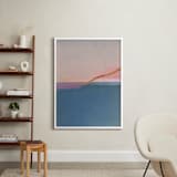 "Horizons IV" - Art Print in ocean by Sumak Studio - In a Room