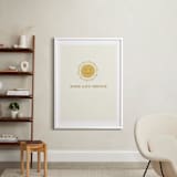 "Rise and Shine" - Art Print in Cream by Laura Condouris - In a Room
