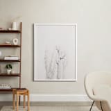 "Mytoi Tree 02" - Art Print in Birch Grey by jinseikou - In a Room