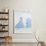 "Oregon Coast 2" - Art Print in Middy Blue by Amelia Gluba - In a Room