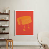 "Cheese Robot" - Art Print in Gouda by Jack Knoebber - In a Room