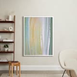 "Golden Sage" - Art Print in Tuscan Beige by Artsy Canvas Girl Designs - In a Room
