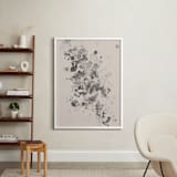 "Fount of Flora" - Art Print in clay by Design Lotus - In a Room