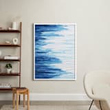 "Tide" - Art Print in Ocean Blue by Chelsey Scott - In a Room