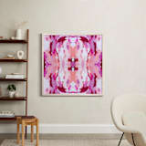 "Guava Dance" - Art Print in Guava by Katie Craig - In a Room