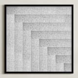 "Cementine" - Art Print in Stone by elena diaz - Framed
