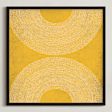 "sunrise sunset" - Art Print in Sunshine by Kerry Doyle - Framed
