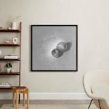 "Two Peaches" - Art Print in Silver by Meghan Lacey - In a Room