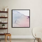 "Gentle morning" - Art Print in rose by Helen Halik - In a Room
