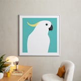 "Hey, You Looking At Me? II" - Art Print in Vibrant Tones by IGGI - In a Room