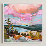 "Up and Away I" - Art Print in Multi by Jess Franks - Framed Canvas