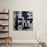 "Balance Restored II" - Art Print in Midnight Blue by Kate Terhune - In a Room