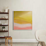 "Endless Summer" - Art Print in Citron by A Real Peach Studio - In a Room