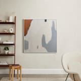 "Drip" - Art Print in French Blue by Kara Schlabaugh - In a Room