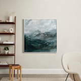 "Ice Canyon" - Art Print in Mist by Mya Bessette - In a Room