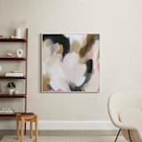 "Lush Composition" - Art Print in Deep Forest by Melanie Severin - In a Room