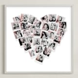 "Filter Heart Snapshot Mix® Photo Art" - Framed Photo in Blush by Minted - Framed