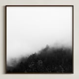 "Mystify" - Art Print in Black and White by Jessica C Nugent - Framed