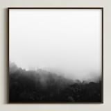 "Bewilder" - Art Print in Black and White by Jessica C Nugent - Framed