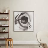 "Gerardot" - Art Print in Black by Misty Hughes - In a Room