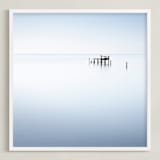 "sea dreams" - Art Print in Blue by Maggy Morrissey - Framed