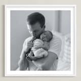"The Big Picture: Father's Day Framed Photo" - Framed Photo in White by Minted - Framed