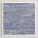 "Dance II" - Art Print in Blue by Kerry Doyle - Framed