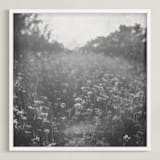 "Faded memory" - Art Print in Faded grey by Stacy Cooke - Framed