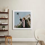 "The Big Picture: Graduation Framed Photo" - Framed Photo in White by Minted - In a Room