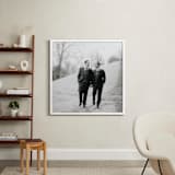 "The Big Picture: Valentine's Framed Photo" - Framed Photo in White by Minted - In a Room