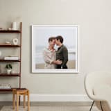 "The Big Picture: Valentine's Framed Photo" - Framed Photo in White by Minted - In a Room