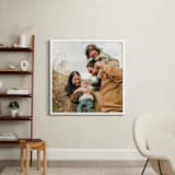 "The Big Picture: Father's Day Framed Photo" - Framed Photo in White by Minted - In a Room