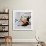 "The Big Picture: Mother's Day Framed Photo" - Framed Photo in White by Minted - In a Room
