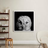 "Who Cooks For You?" - Art Print in Charcoal by Samuel Roberts - In a Room